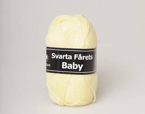 Svarta fårets Baby ljusgul 32