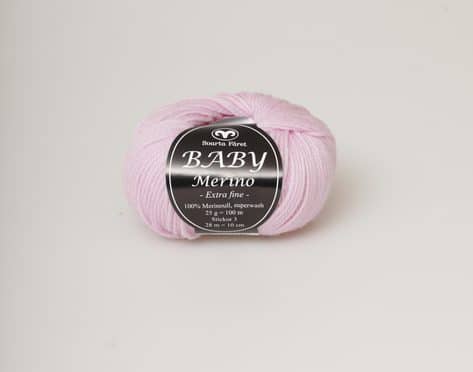 Svarta fåret Baby Merino rosa 41